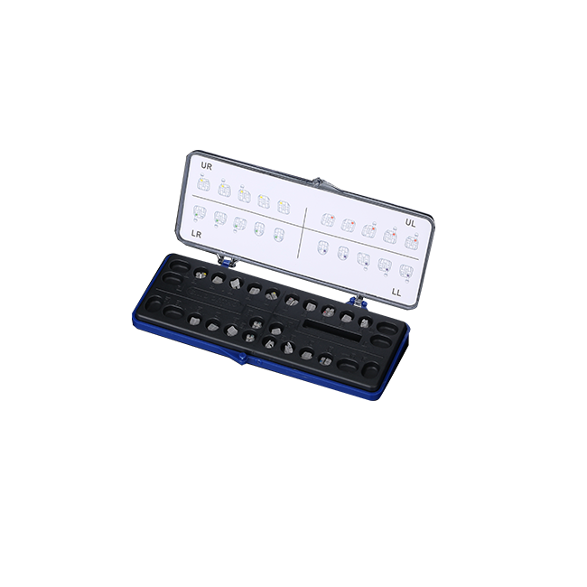 Bright Series Ceramic Brackets with Metal Slot
