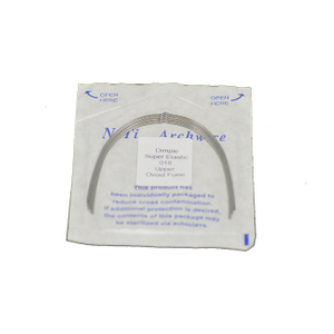 Dimple Super Elastic NiTi Arch Wires