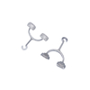 Lingual Button with Hook