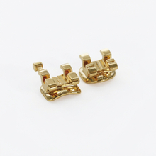 18K Gold-Plated Brackets