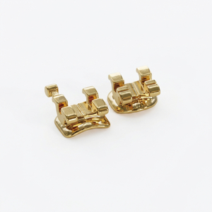 18K Gold-Plated Brackets