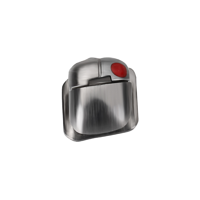Spherical Self Ligating Metal Brackets