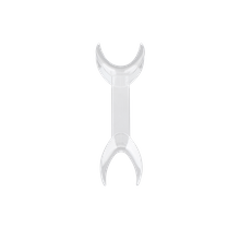T-Shape Double-Ended Cheek Retractor with Handle